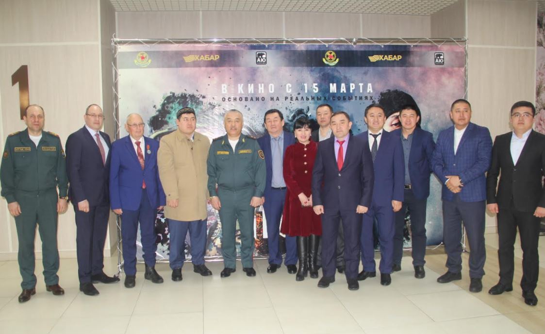 О́skemende «Altynshy beket»  fılminiń tusaýkeseri ótti