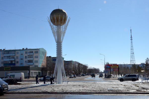 Lısakov qalasynda «Báıterek» ornatyldy