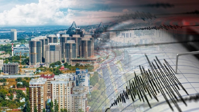 Almatyda jer silkindi