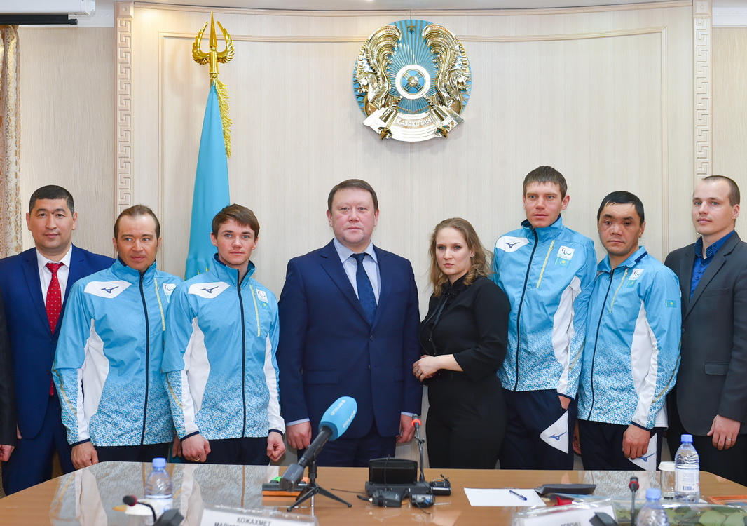 Soltústik Qazaqstan ákimi paralımpıadashylardy marapattady