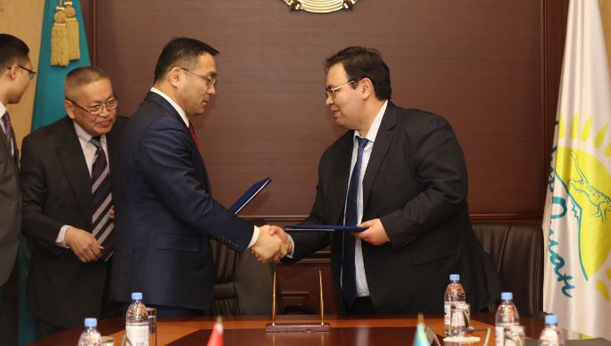 QR IDM-de Mońǵolııa Halyq Respýblıkasynyń delegasııasymen kezdesý ótti

