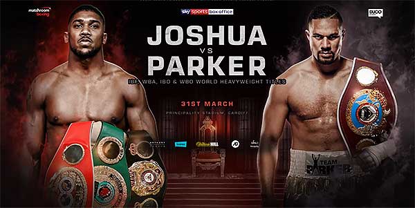 Entonı Djoshýa men Djozef Parker kóz arbasty

