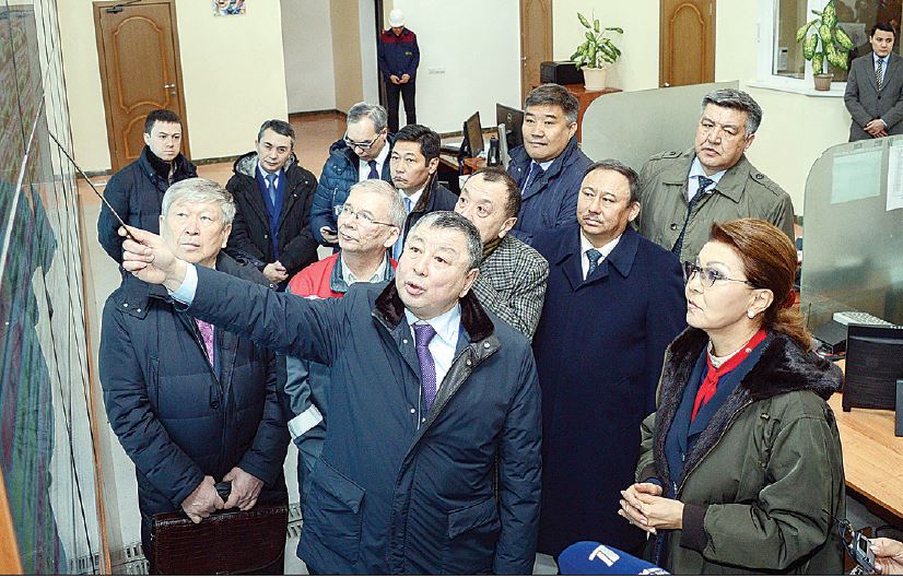 Senat depýtattary jylý ortalyǵynda boldy