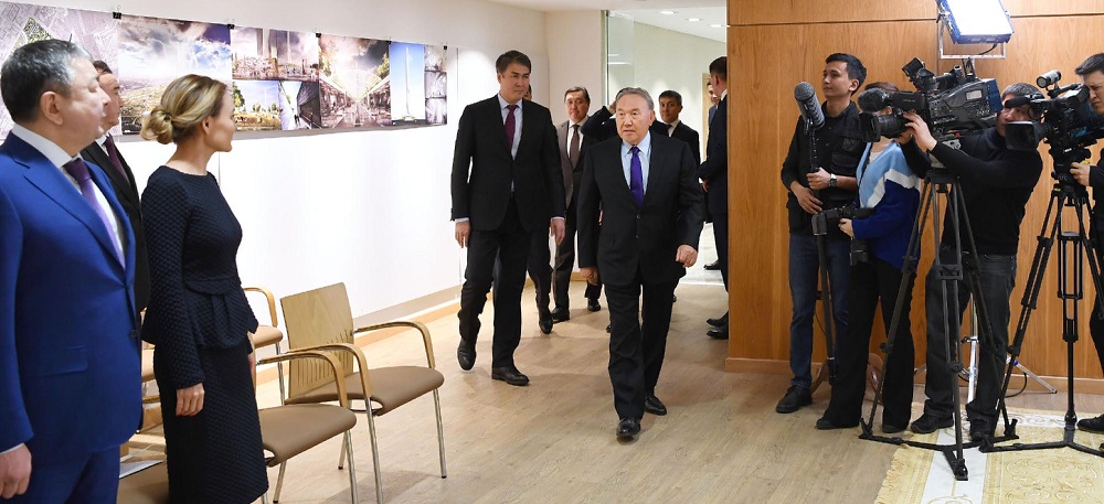 Nursultan Nazarbaev «Astana Bas josparynda» boldy