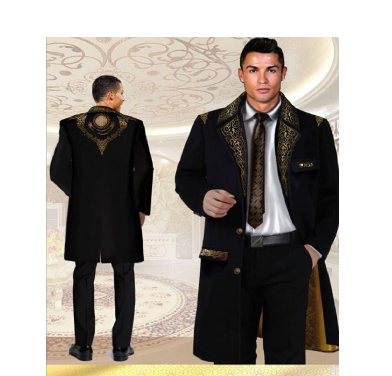 Ronaldýǵa qazaq shapany syıǵa tartyldy