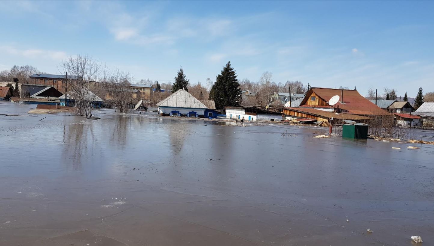 Zyrıan aýdanynda 129 úı sý astynda qalyp otyr