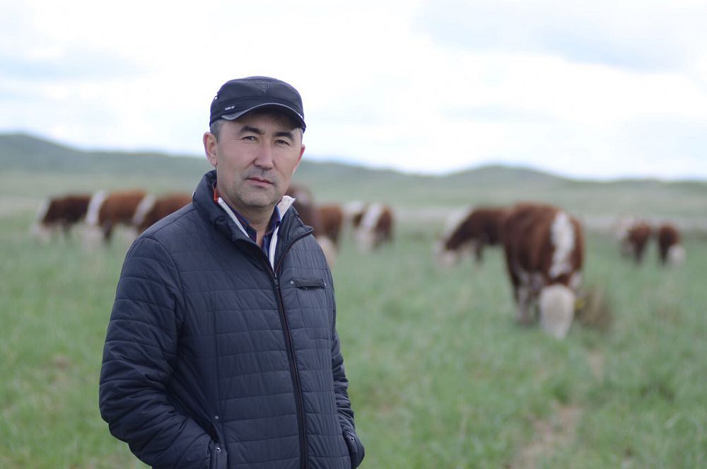 Shalabaıda sharýasyn shalqytqan kásipker