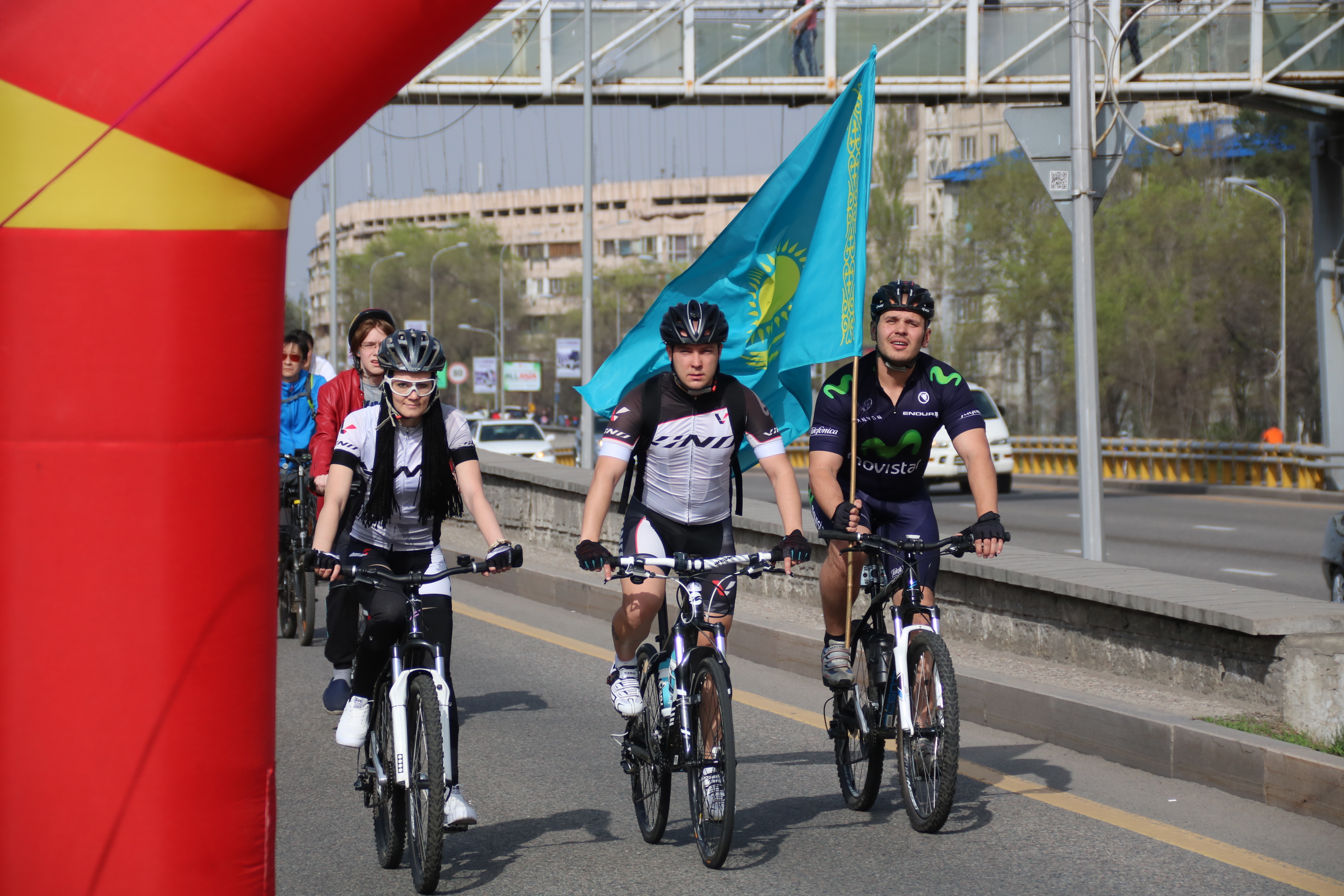 Almatyda velosherý maýsymy bastaldy