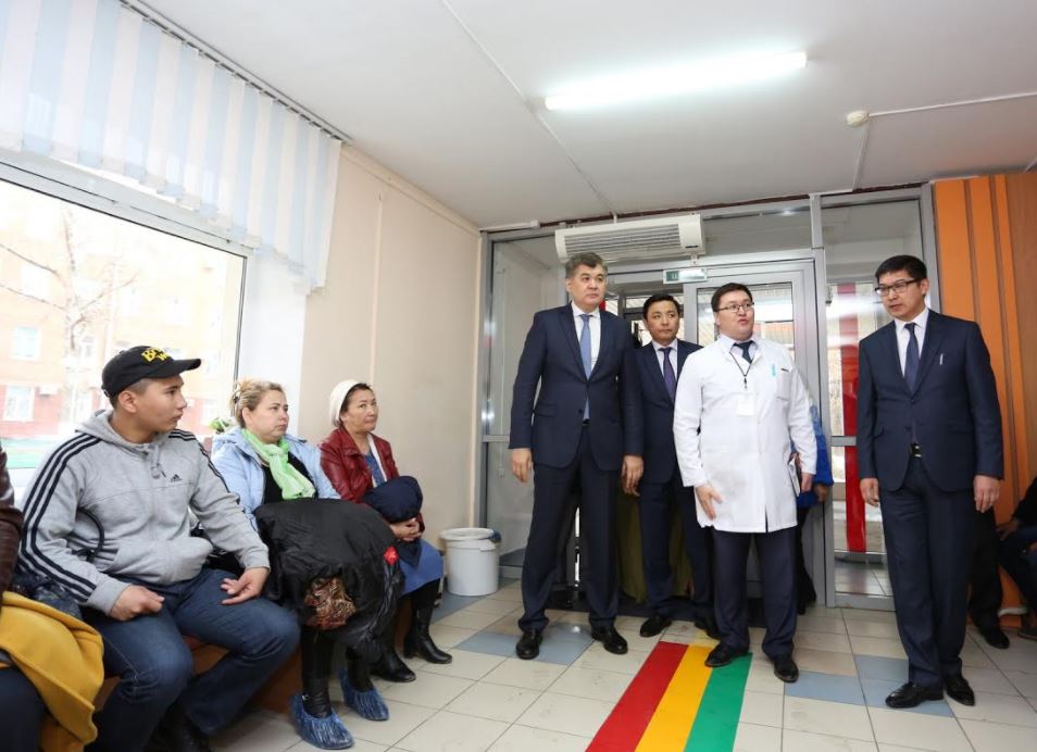 Densaýlyq saqtaý mınıstri Oral qalasynda