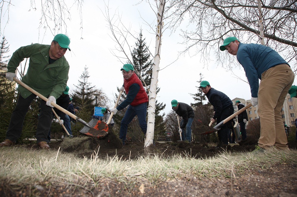 Astanadaǵy senbilikke 140 myńnan astam qalalyq qatysty