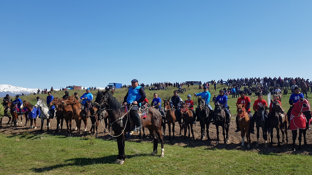 Úrjar aýdanynda «Aqperli» báıge alańy ashyldy