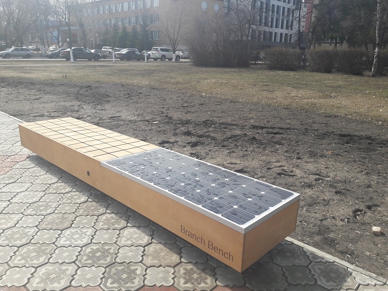 Petropavl kóshelerine smart oryndyqtar ornatylýda

