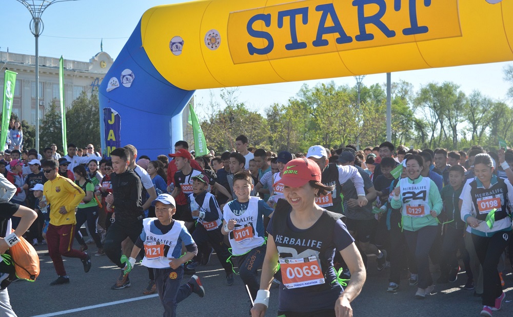 Tarazda «Jambyl Marafon» atty sporttyq is-shara ótti