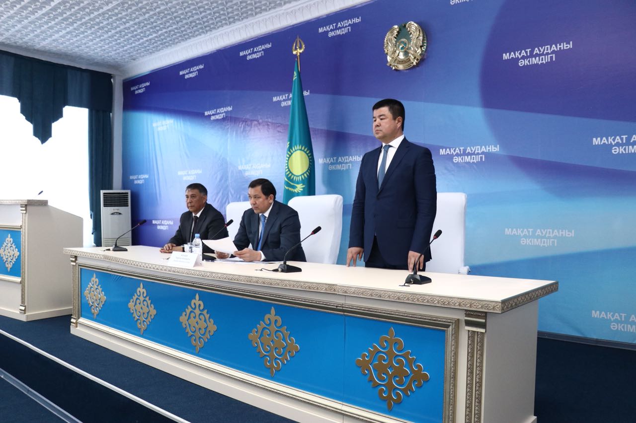 Atyraý oblysy Maqat aýdanyna jańa ákim taǵaıyndaldy