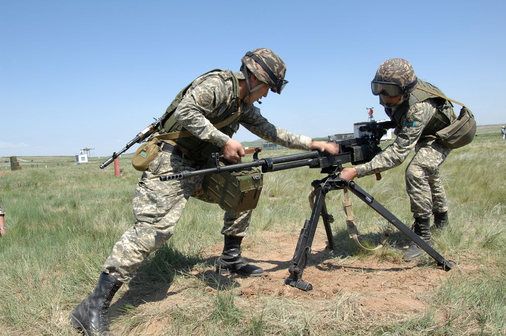 Áskerı sherýge daıyndyq deńgeıi joǵary
