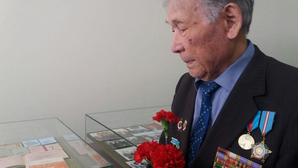 Pavlodarda bılbordqa soǵys ardagerleriniń portretteri salynady