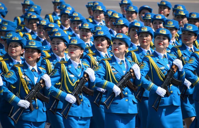 Áıel jaýyngerler rýhymen de myqty