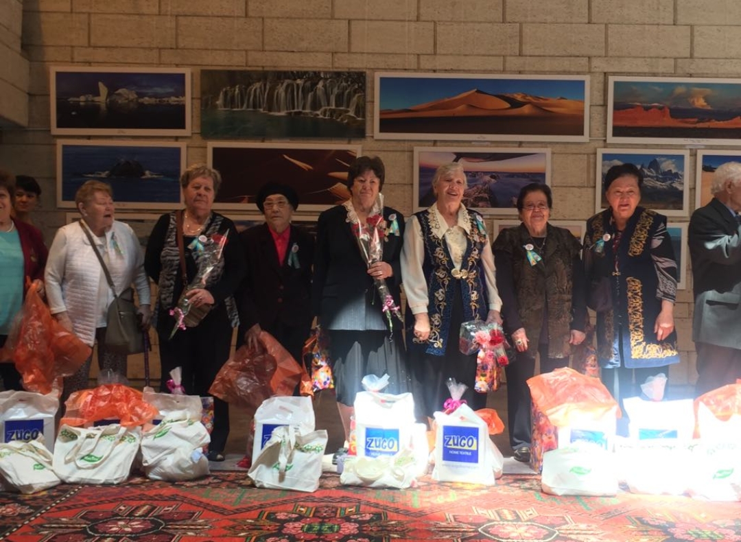 Almatyda ardagerlerdi quttyqtaýǵa arnalǵan shara ótti