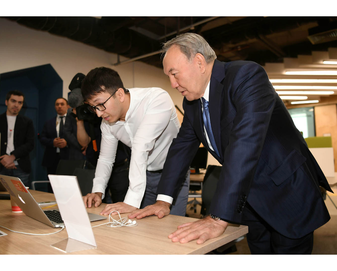 Almatyda Elbasyǵa startap jobalary tanystyryldy