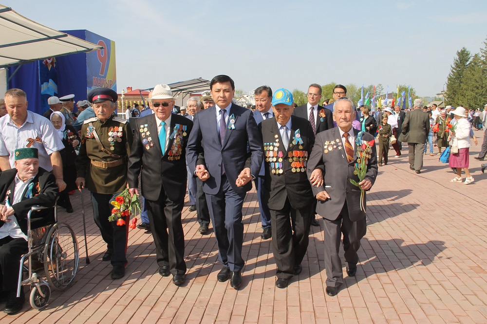 Batys Qazaqstan oblysynda jeńis merekesi keńinen atalyp ótti
