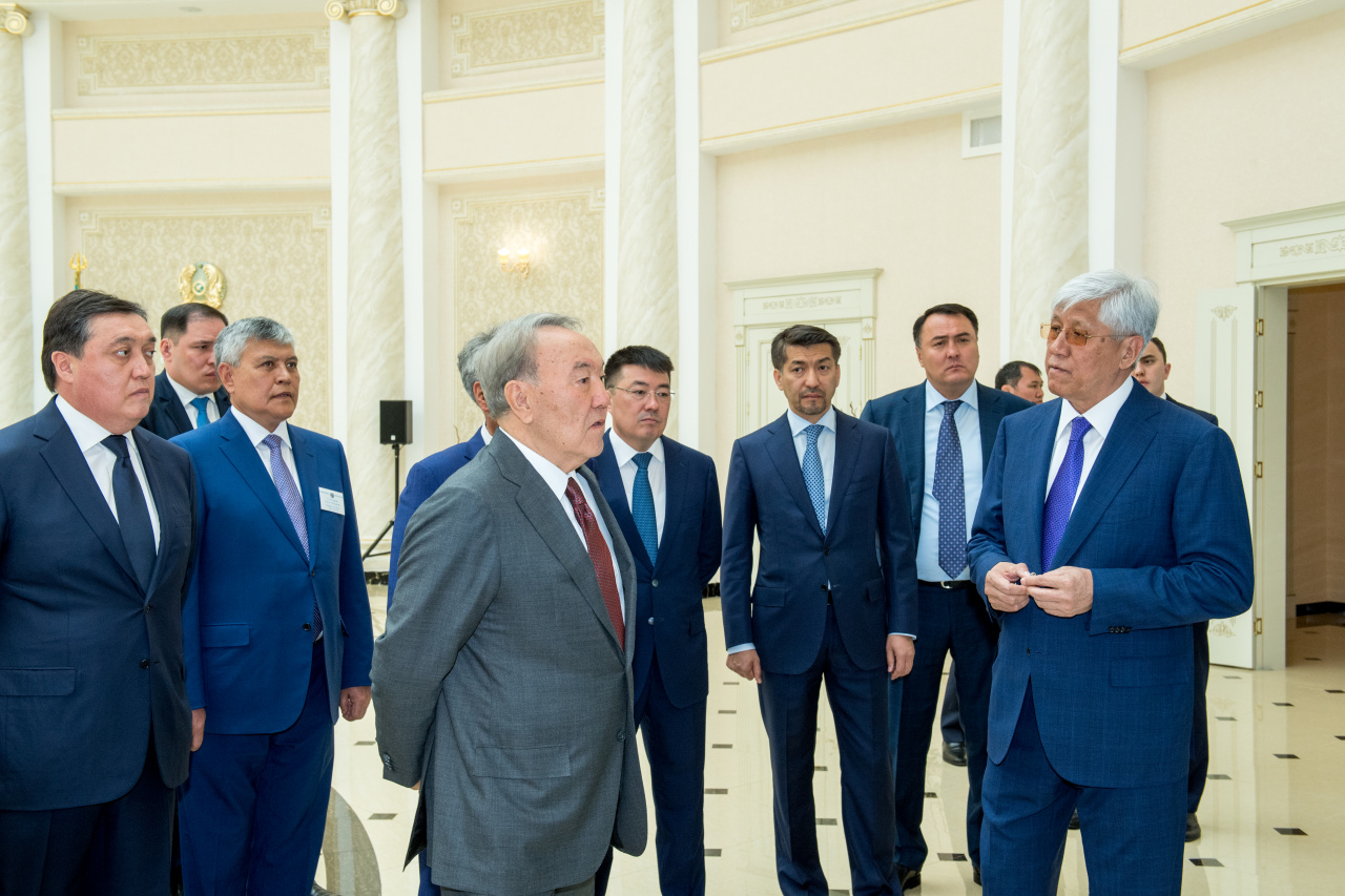 Elbasy Jetisýda atqarylyp jatqan jumystarǵa oń baǵa berdi