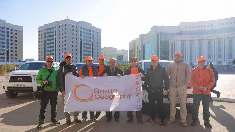 Aral teńizine qaraı ǵylymı-tanymdyq ekspedısııa jolǵa shyqty