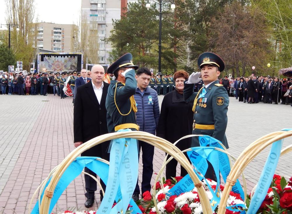 Rıdderdegi memorıaldyq keshendi abattandyrý jumystary júrgizildi