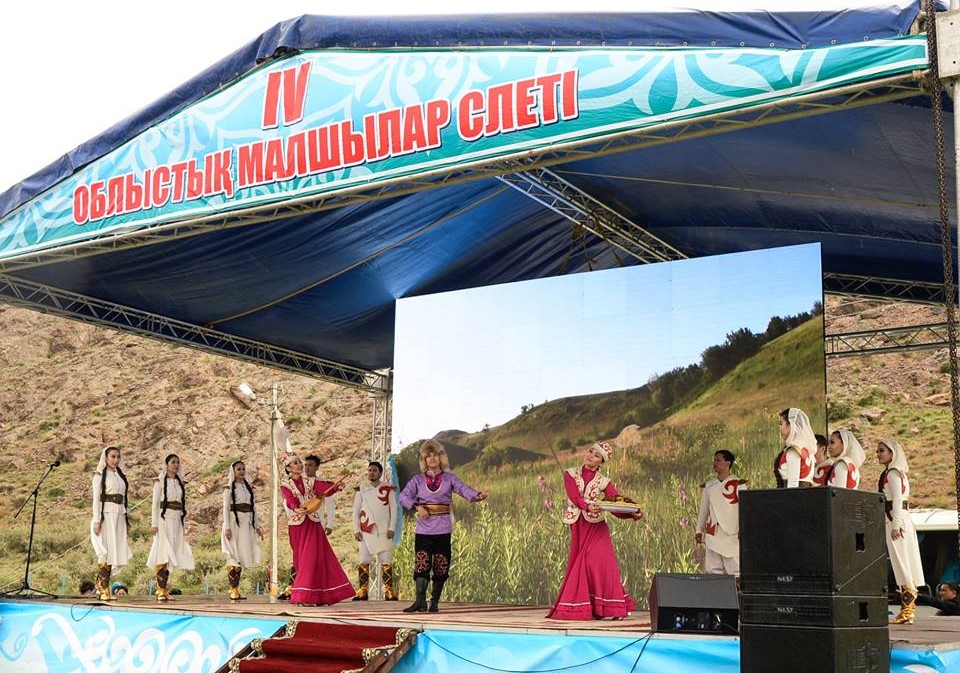 Jańaqorǵanda malshylar sleti ótti