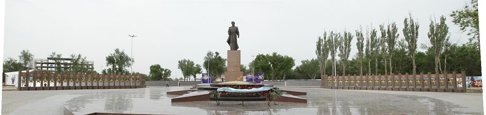 Jambyl oblysyndaǵy «Jeńis» saıabaǵynda jańǵyrtý ju­mystary júrgizildi