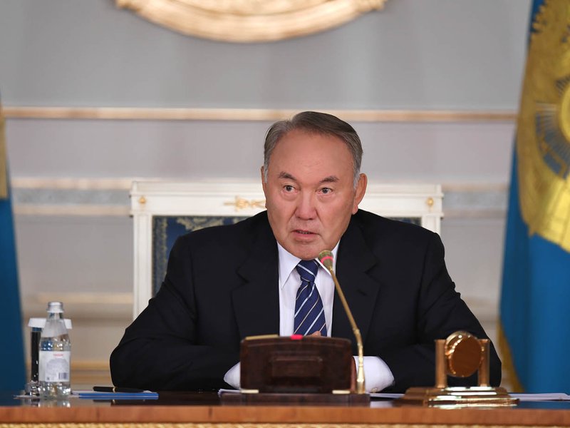 Elbasy Oral qalasyndaǵy ortalyq alańǵa bardy