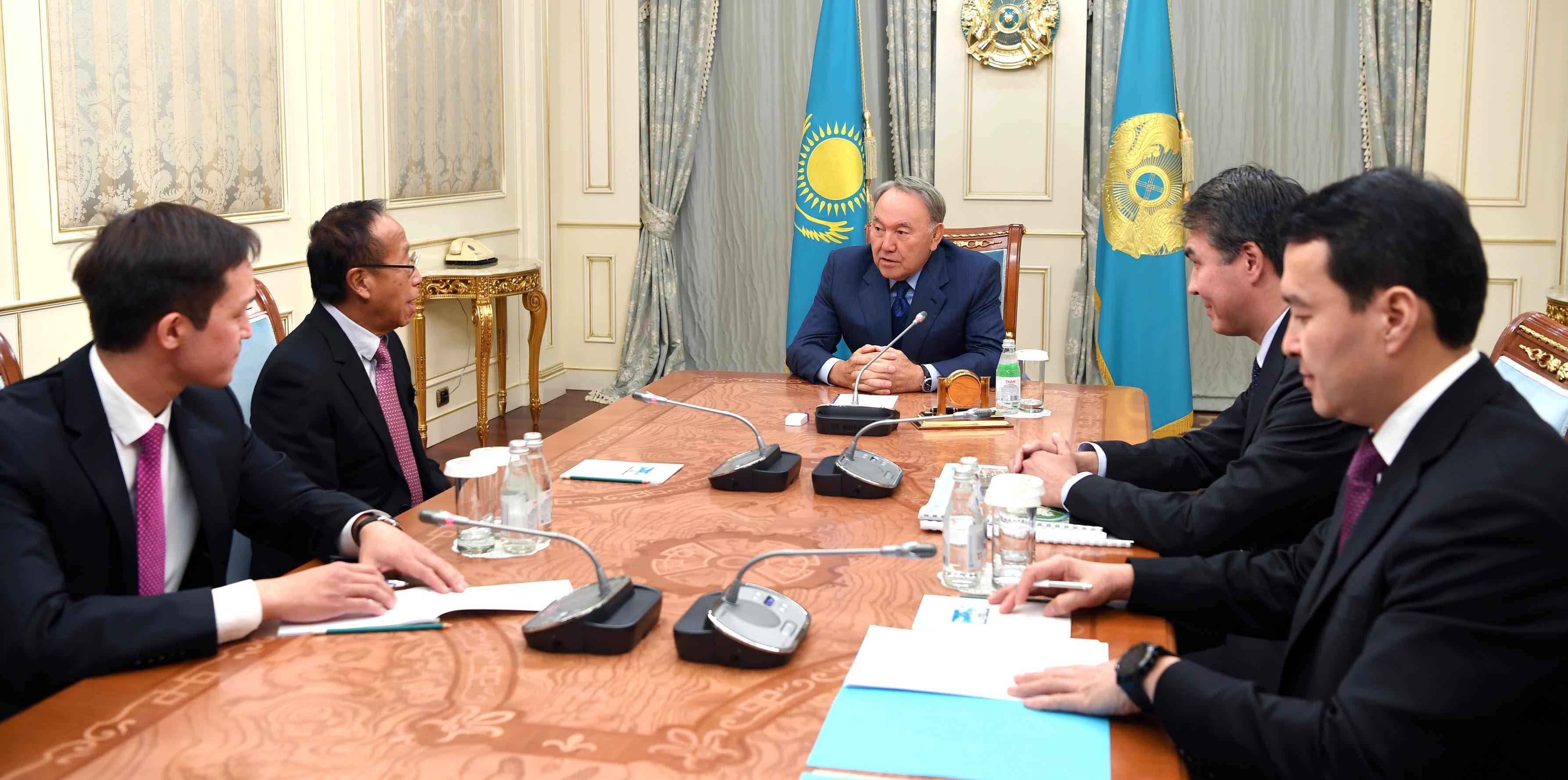 Elbasy «Hotel Properties Limited» kompanııasynyń negizin qalaýshy Ong Beng Sengpen kezdesti