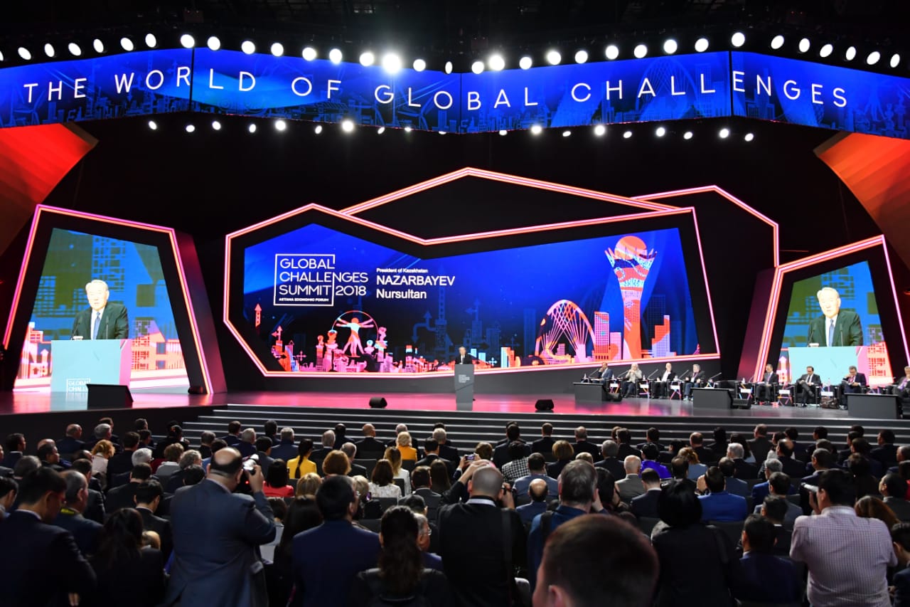 Elordada Prezıdenttiń qatysýymen Astana ekonomıkalyq forýmy bastaldy