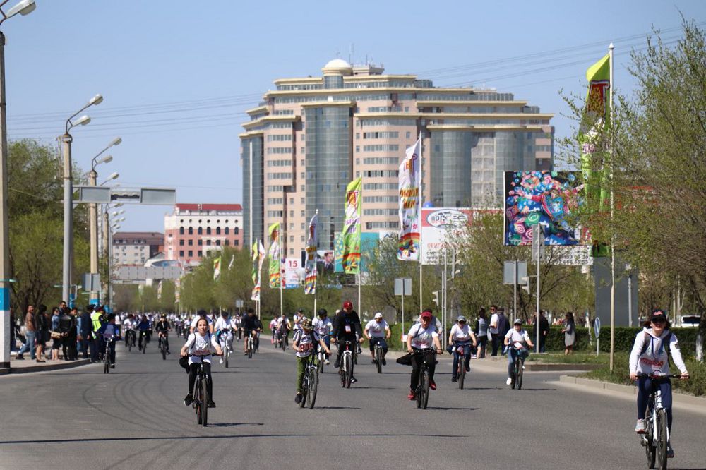 Atyraýdaǵy velosport merekesi