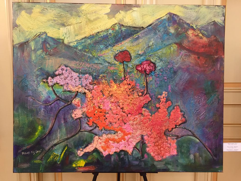 Sýretshi Renat Elýbaevtyń «Máńgilik eles» atty kórmesi ótti