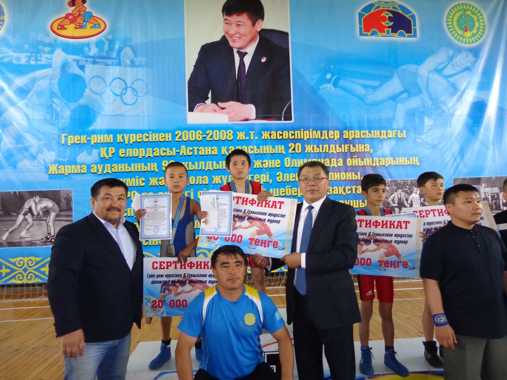 Jarma aýdanynda birinshi ashyq oblystyq týrnır ótti