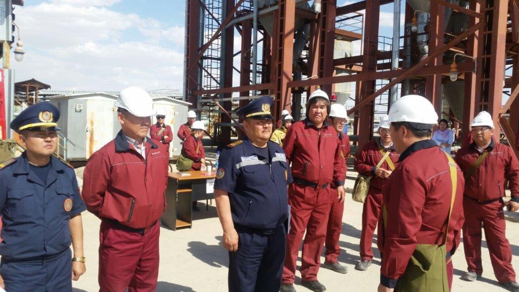 Jańaózende azamattyq qorǵanys salasyndaǵy memlekettik baqylaýdy júzege asyrýdaǵy aldyn alý sharalary ótti