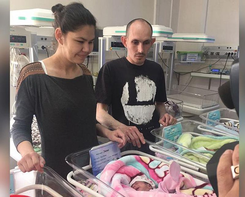 Qaraǵandy oblysynda tórtem dúnıege keldi