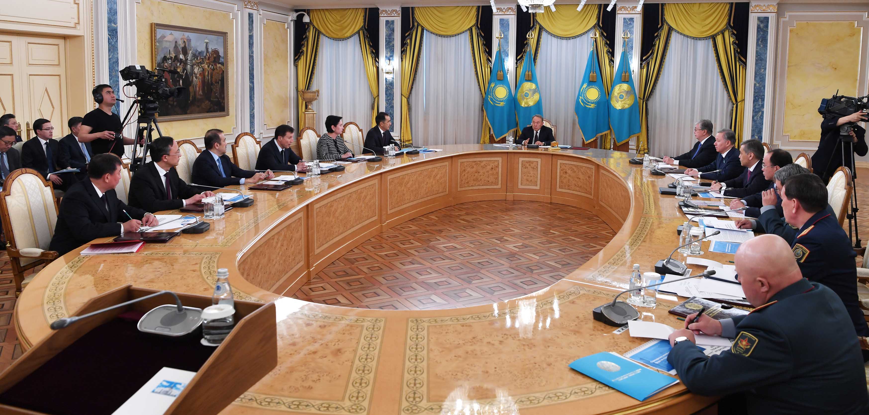 Memleket basshysy tóraǵalyǵymen Qaýipsizdik keńesiniń otyrysy ótti