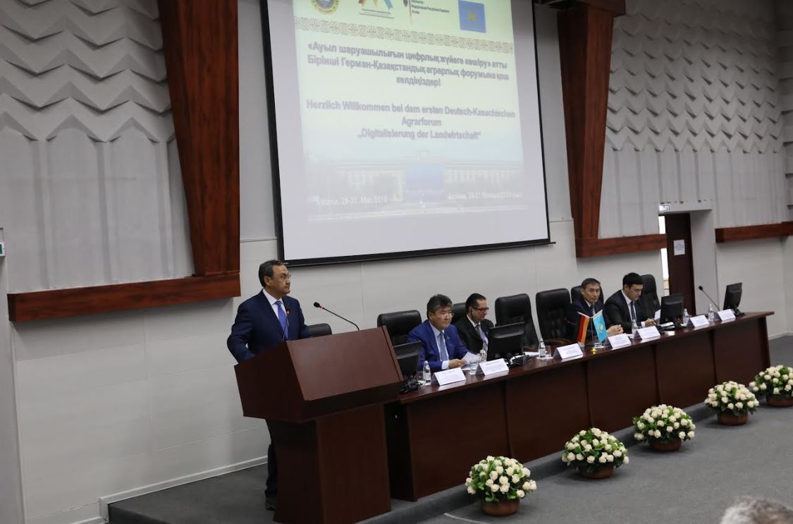 Astanada birinshi German-Qazaqstan agrarlyq forýmy  ótti