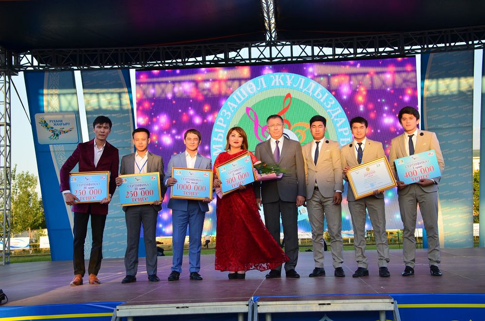 Ońtústikte «Myrzashól juldyzdary» atty jas ánshilerdiń baıqaýy jandandy