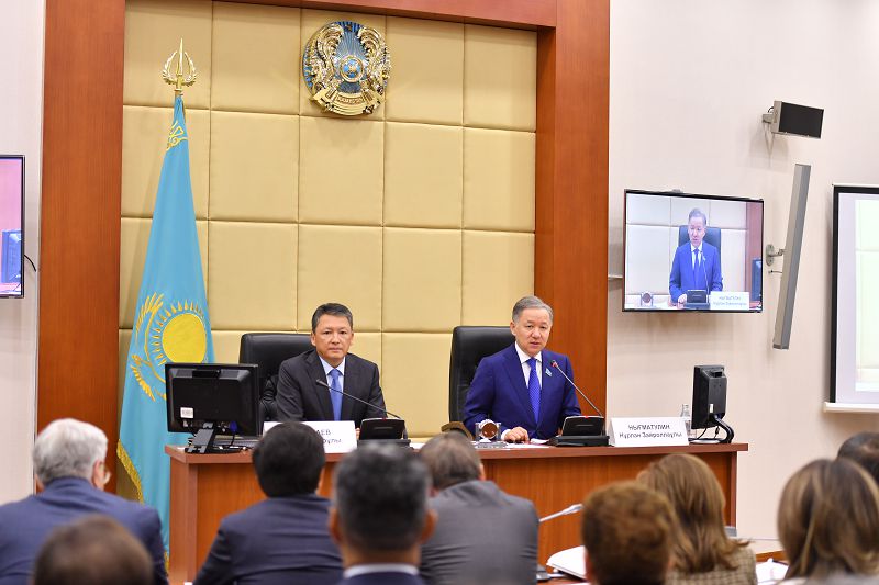 Májilis depýtattary «Atameken» ulttyq kásipkerler palatasynyń basshylyǵymen kezdesti