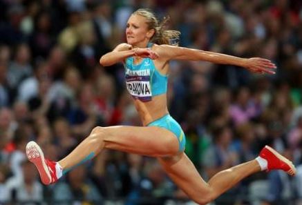 Olga Rypakova úzdikter qatarynan kórine almady