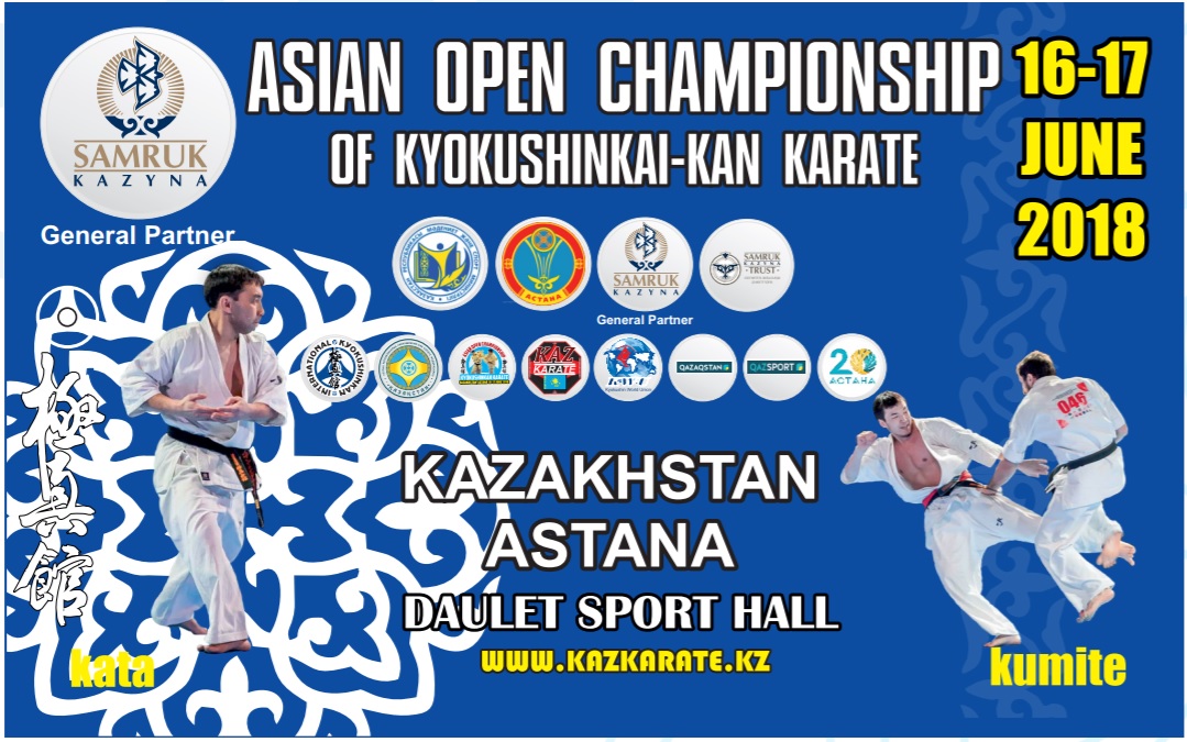 Astanada kıokýshınkaı-kan karateden Azııa Chempıonaty ótedi
