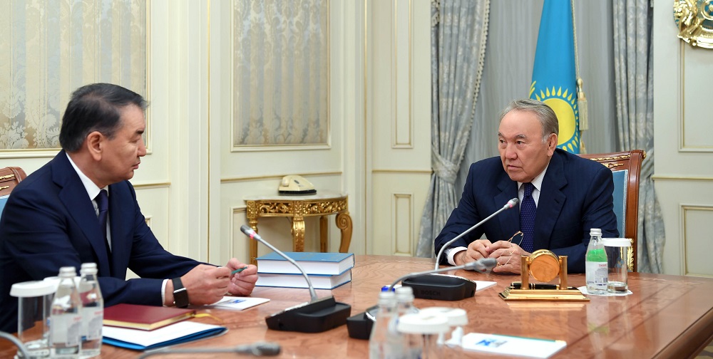 Memleket basshysy Qaırat Mámıdi qabyldady