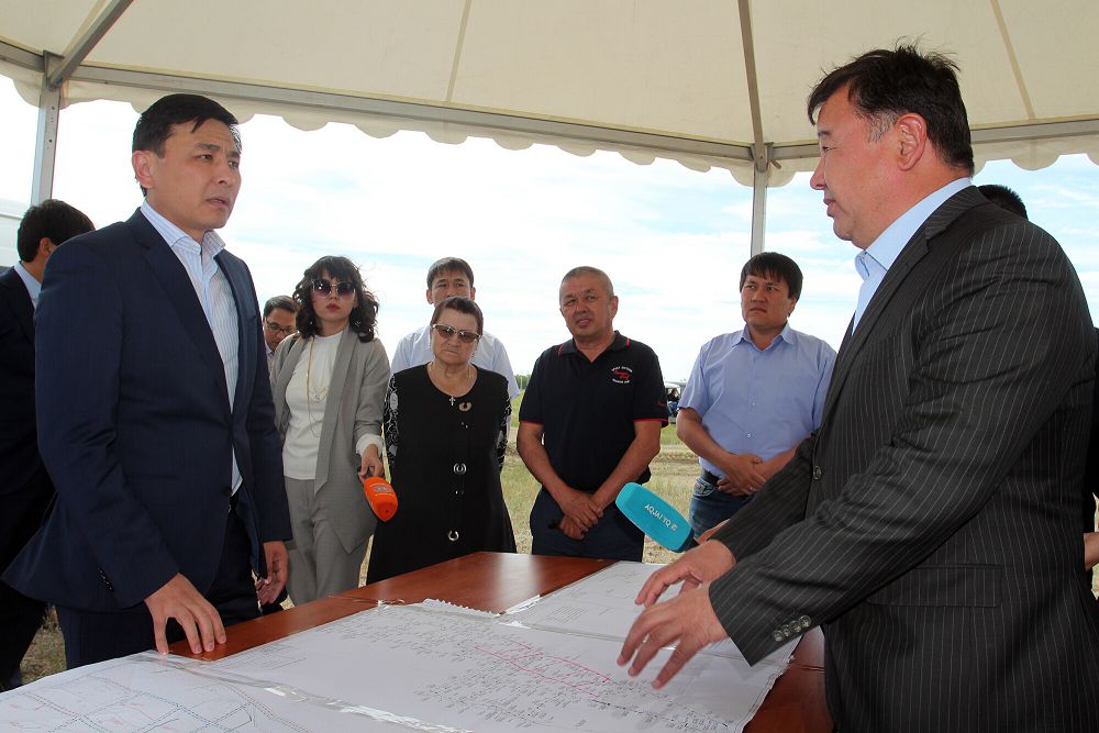 Oraldaǵy jańa aýdandaǵy qurylys qarqyny qalaı? 