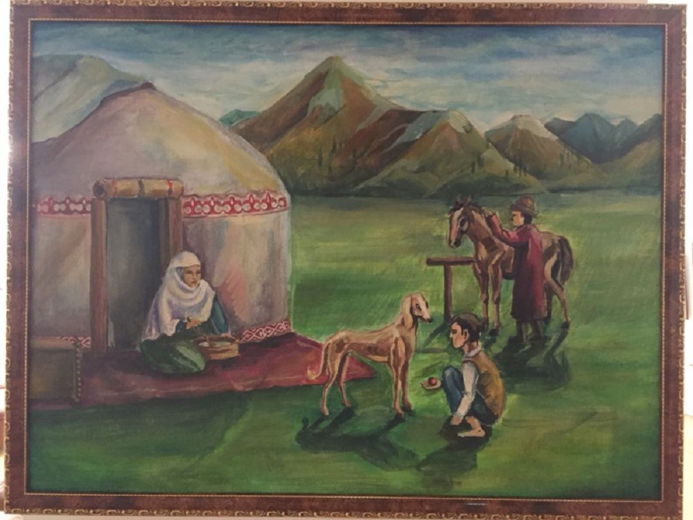 Qaraǵandy oblystyq beıneleý óneri murajaıynda oqýshylar kórmesi ótti