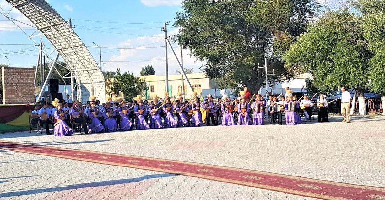 Qyzylorda oblysy Qarmaqshy aýdanynda Ulttyq dombyra kúni atap ótildi