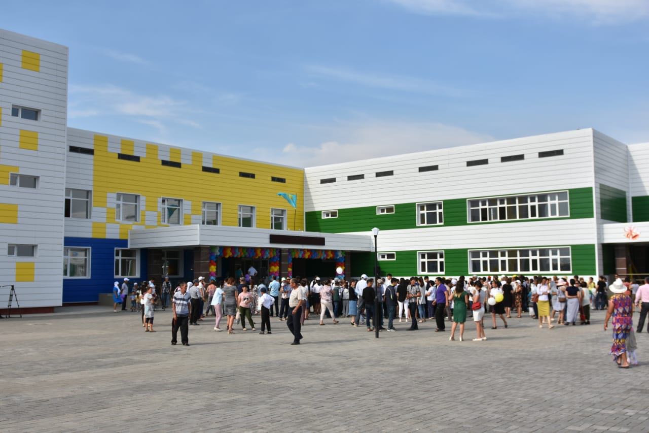 Aqtóbede Astananyń 20 jyldyq qurmetine oraı 35 nysan paıdalanýǵa berildi