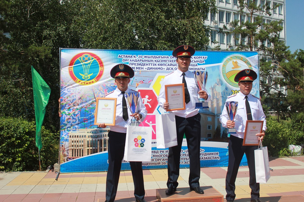 Qostanaılyq polıseıler chempıonat júldegeri atandy