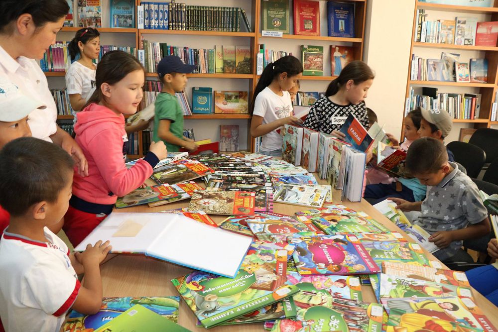 Kitappen ótken jaz qyzyq